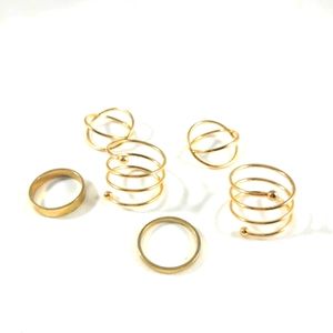 6 Piece Ring Set